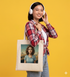 Personalised Art Tote Bag